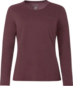 Vaude Essential Funktionsshirt langarm ruby dusk (Damen)