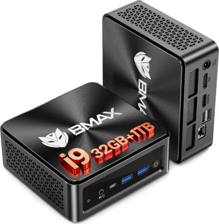 Bmax Mini PC B9 Power, Core i9-12900HK, 24GB RAM, 1TB SSD