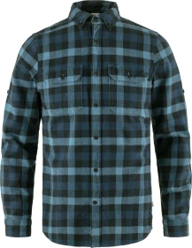 Fjällräven Skog Hemd langarm indigo blue/dark navy (Herren)