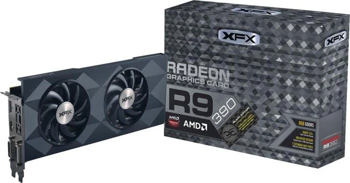 XFX Radeon R9 390 DD Black Edition, 8GB GDDR5, 2x DVI, HDMI, DP