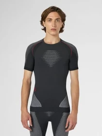UYN Evolutyon Funktionsshirt kurzarm charcoal/white/red (Herren)