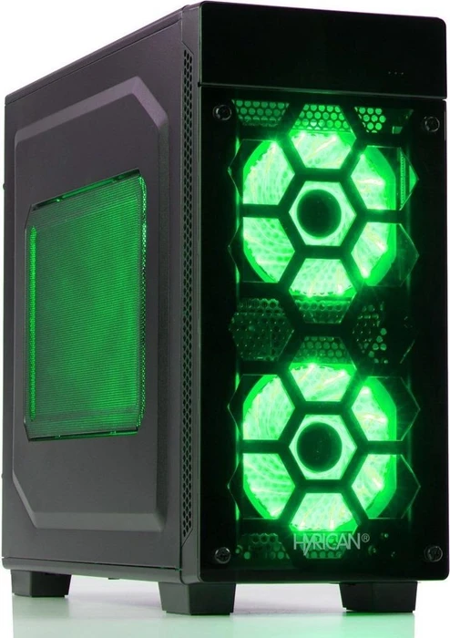 Hyrican Striker 6057 green, Core i7-8700, 16GB RAM, 240GB SSD, 1TB HDD, GeForce RTX 2080