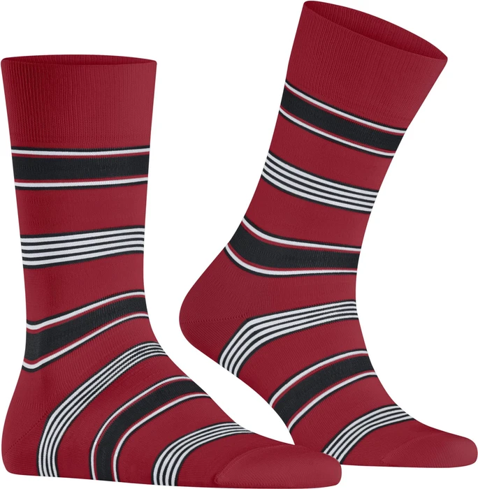 Falke Marina Stripe Socken scarlet (Herren)