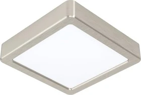 Eglo Fueva 5 eckig 16cm 17W 3000K Aufbauleuchte nickel matt