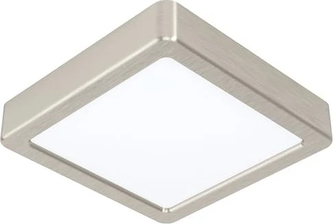 Eglo Fueva 5 eckig 16cm 17W 3000K Aufbauleuchte nickel matt