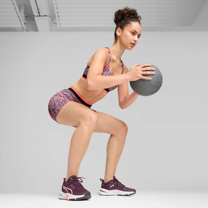 Puma PWRFrame TR 3 midnight plum/vapor gray/sunset glow (Damen)