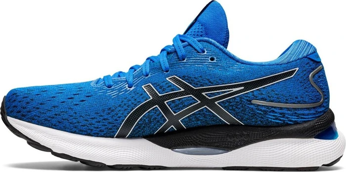 Asics Gel-Nimbus 24 electric blue/piedmont grey (Herren)