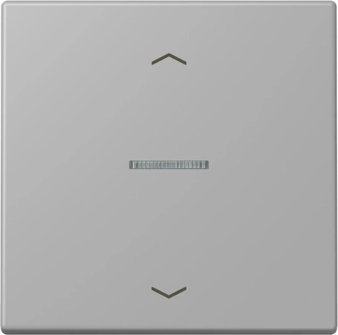 Jung HOME Taster 1-fach, gris moyen