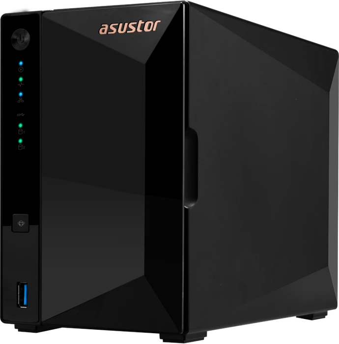 Asustor Drivestor 2 Pro AS3302T 28TB, 2GB RAM, 1x RJ-45 2.5GBase-T, 3x USB-A 3.0
