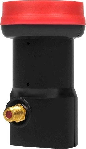 MegaSat Single LNB Diavolo schwarz/rot