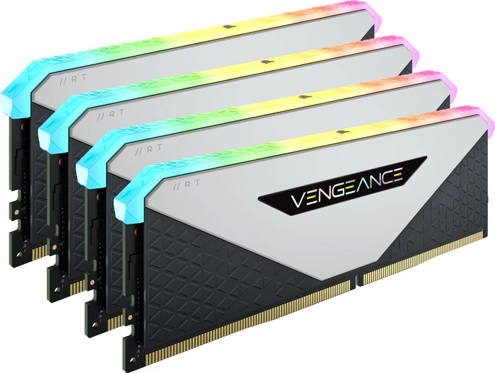 Corsair Vengeance RGB RT White UDIMM 64GB Kit, DDR4-3200, CL16-20-20-38
