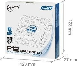 ARCTIC F12 PWM PST CO grau, 120mm