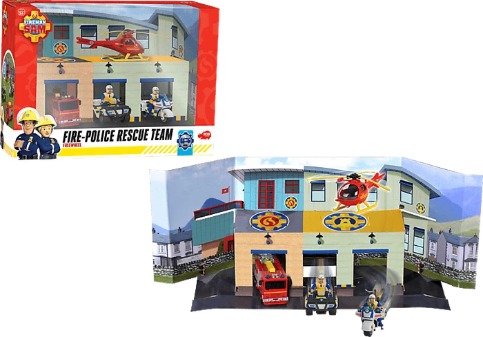 Dickie Toys Feuerwehrmann Sam - Fire Rescue Team Set (203093008)