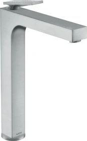 Hansgrohe Axor Citterio 280 Waschbeckenarmatur mit Hebelgriff und Rautenschliff brushed chrome