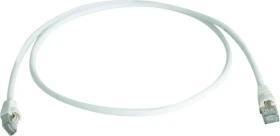Telegärtner Patchkabel, Cat6a, S/FTP, RJ-45/RJ-45, 0.25m, weiß