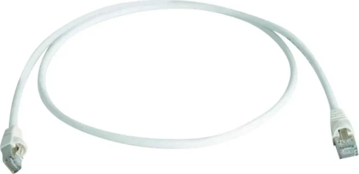 Telegärtner Patchkabel, Cat6a, S/FTP, RJ-45/RJ-45, 0.25m, weiß