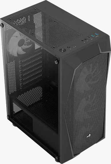 AeroCool Falcon ARGB, Glasfenster
