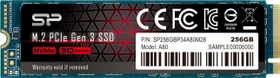 Silicon Power P34A80 256GB, M.2 2280 / M-Key / PCIe 3.0 x4