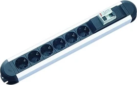 Bachmann Primo mit FI-Schalter, 6-fach, 1.7m