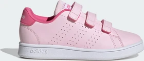 adidas Advantage Court Lifestyle Hook-and-Loop clear pink/pulse magenta/cloud white (Junior)