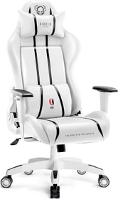 Diablo Chairs X-One 2.0 King Gamingstuhl, weiß/schwarz