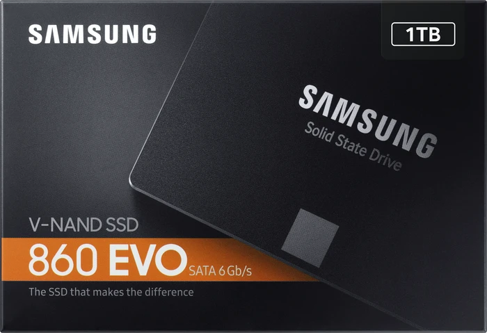 Samsung SSD 860 EVO 1TB, 2.5" / SATA 6Gb/s
