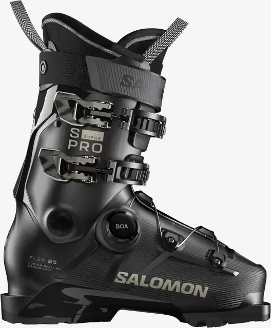 Salomon S/Pro Supra BOA 85 black/silver met. (Damen) (Modell 2025/2026)