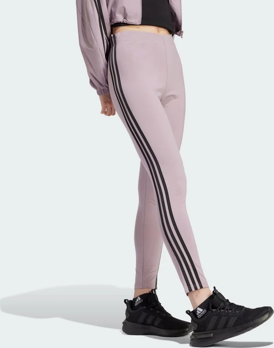 adidas Future Icons 3-Streifen Hose lang preloved fig (Damen)