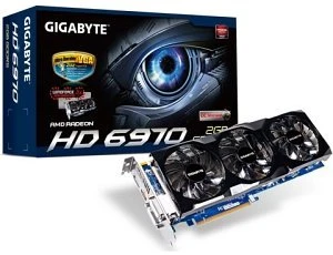 GIGABYTE Radeon HD 6970 OC, 2GB GDDR5, 2x DVI, HDMI, 2x mDP