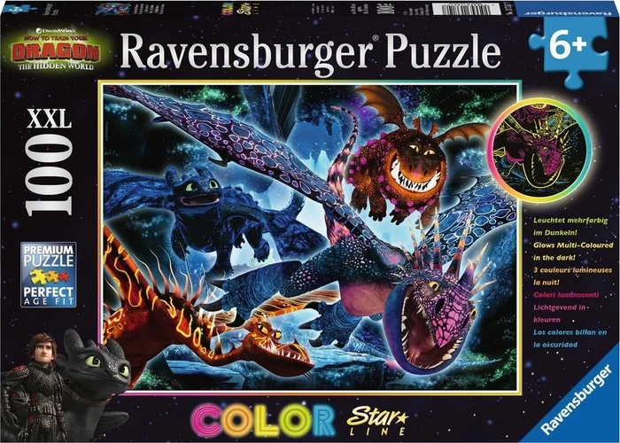 Ravensburger Puzzle Dragons Leuchtende Dragons