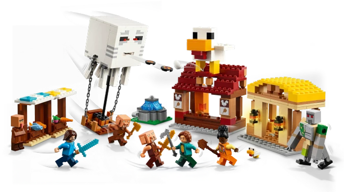 LEGO Minecraft - Angriff des Ghast-Ballons