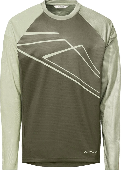 Vaude Moab VI Trikot langarm khaki uni (Herren)