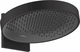 Hansgrohe Rainfinity 360 1jet Kopfbrause mit Brausearm mattschwarz
