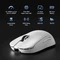 Mchose L7 Ultra+ 8K Lightweight Wireless Gaming Mouse, weiß, USB/Bluetooth Vorschaubild