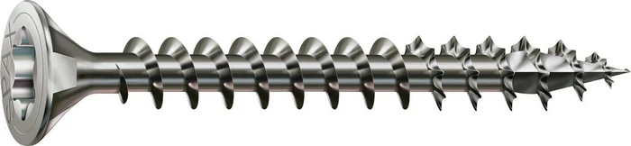 Spax Edelstahl rostfrei A2 4CUT T-STAR plus T20 Universalschraube, 4.5x45mm, 200 Stück