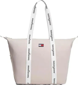 Tommy Hilfiger Essential Logomuster Tote Shopper stone