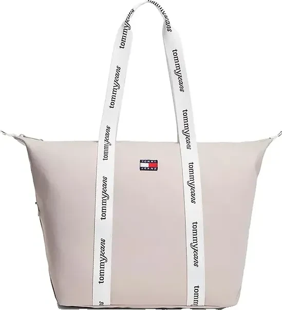 Tommy Hilfiger Essential Logomuster Tote Shopper stone