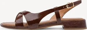 Tamaris Sandale cognac patent (Damen)