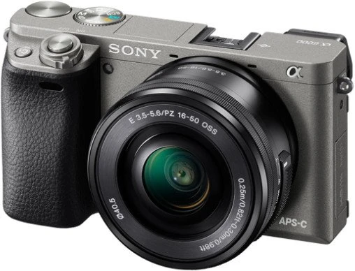 Sony Alpha 6000 grau mit Objektiv E PZ 16-50mm 3.5-5.6 OSS