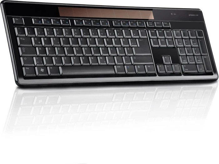 Speedlink Celes Wireless Solar Keyboard, USB, DE