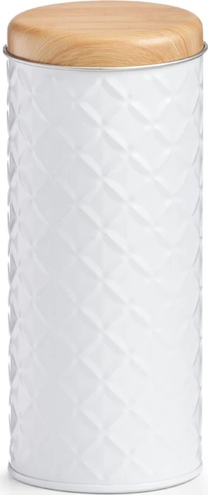 Zeller Scandi Vorratsdose Metall 680ml weiß (19337)