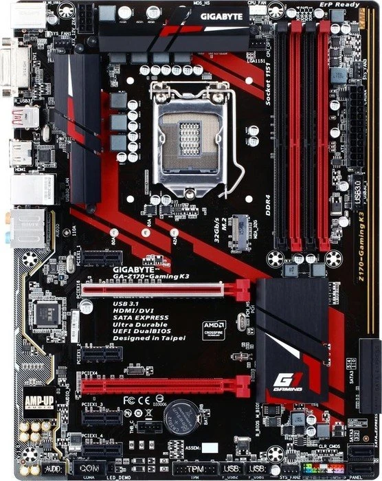 GIGABYTE GA-Z170-Gaming K3-EU (Intel 1151)