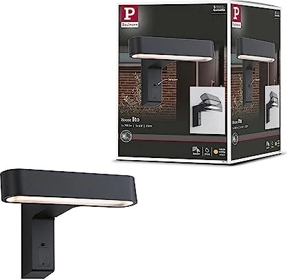 Paulmann Ito Sensor Wandleuchte 6W 3000K anthrazit