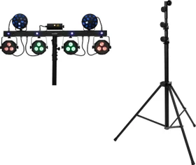 Eurolite LED KLS Laser Bar Next FX-Lichtset + STV-60-WOT EU Stahlstativ