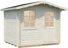 Palmako Emma 4.6m² Gartenhaus transparent tauchgrundiert