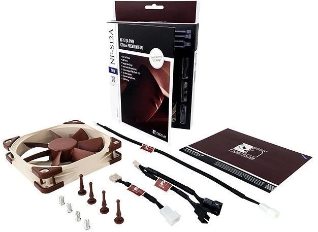 Noctua NF-S12A PWM, 120mm, 4er-Pack