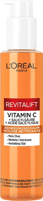 L'Oréal Revitalift Clinical Vitamin C Reinigungsschaum, 150ml