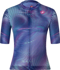 Castelli Cosmic Vortex Trikot kurzarm multicolor ultraviolet rose (Damen)