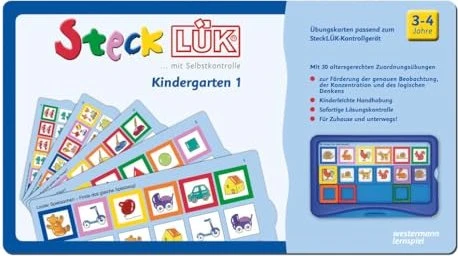 Steck LÜK Wahrnehmung und Konzentration Kindergarten 1