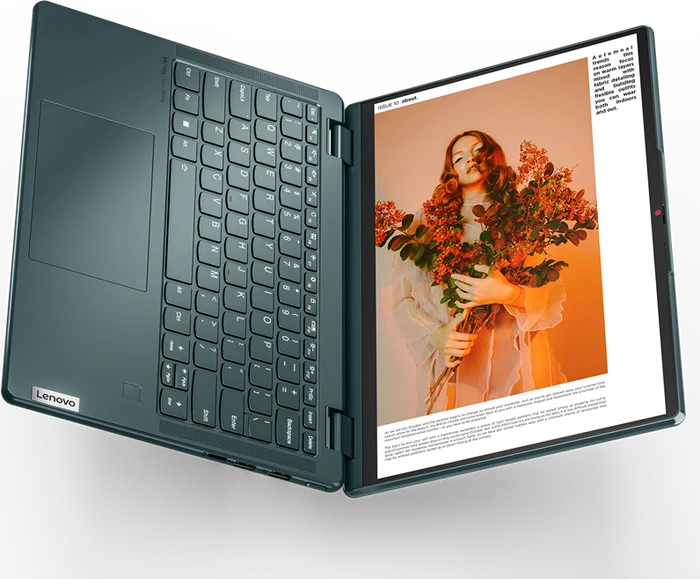 Lenovo Yoga 6 13ALC7 - Aluminium, Dark Teal, Ryzen 5 5500U, 8GB RAM, 512GB SSD, DE